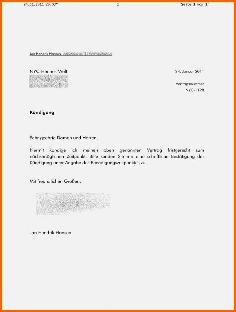 Hervorragen Mietkündigung Vorlage Kostenlos Wunderschön 67 Süß