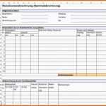 Hervorragen Reisekostenabrechnung Vorlage Excel Erstaunlich 6