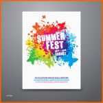 Hervorragen sommerfest Plakat Vorlage