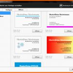 Hervorragen Visitenkarten software Download