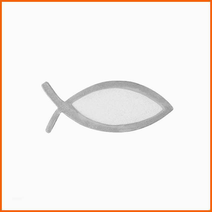 Hervorragen Wachsmotiv Fisch 5x2 Cm 1 St Silber Wachsplatten
