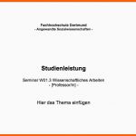 Hervorragen Word Deckblatt Und Zusammenfassung Für Stu Nleistung