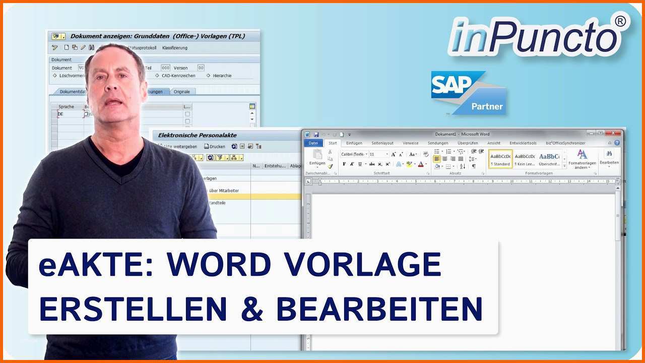 Hervorragen Word Vorlage Erstellen & Bearbeiten In Der Sap