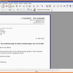 Hervorragend 13 Geschäftsbrief Vorlage Openoffice