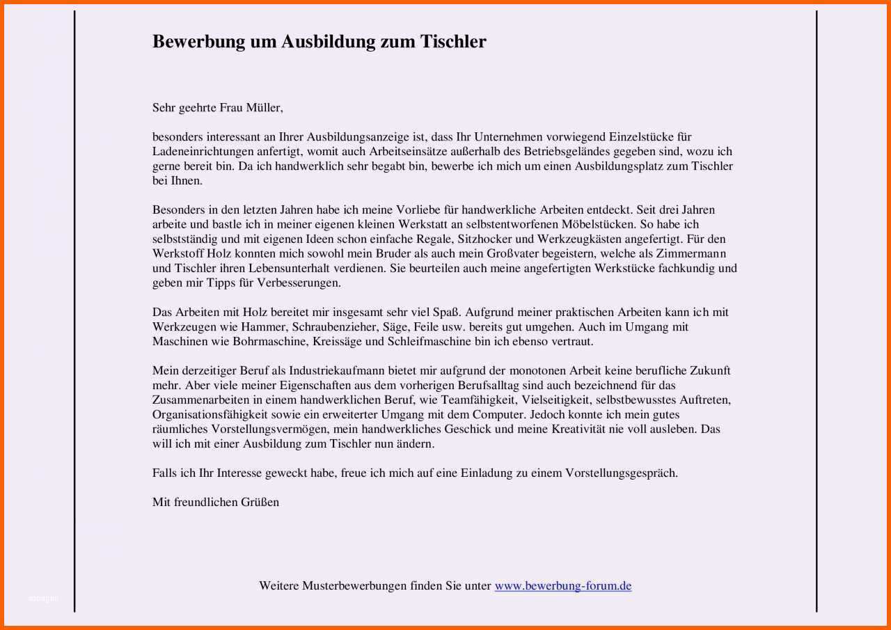 Hervorragend 15 Bewerbung Muster Einzelhandelskauffrau Ausbildung