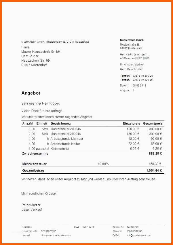 Hervorragend 15 Rechnung Schreiben