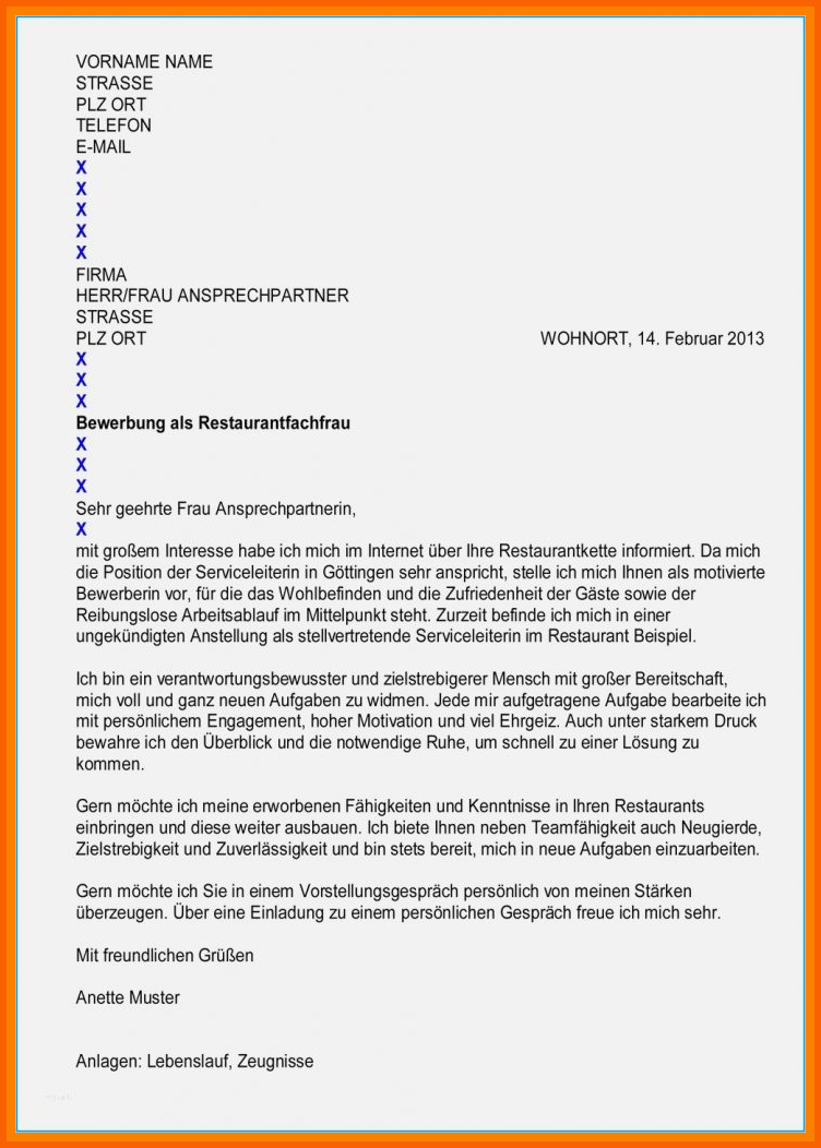 Hervorragend 15 Wohnungsbewerbung Vorlage Pdf
