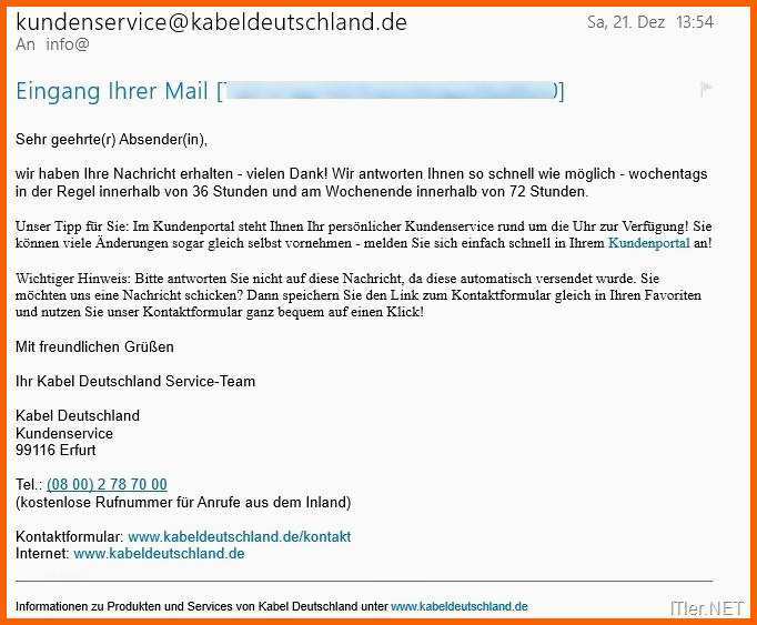 Hervorragend 18 Vodafone Kündigungsschreiben Vorlage
