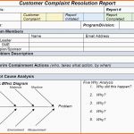 Hervorragend 8d Customer Plaint Resolution Report