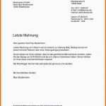 Hervorragend 9 Mahnung Mit Verzugszinsen Muster