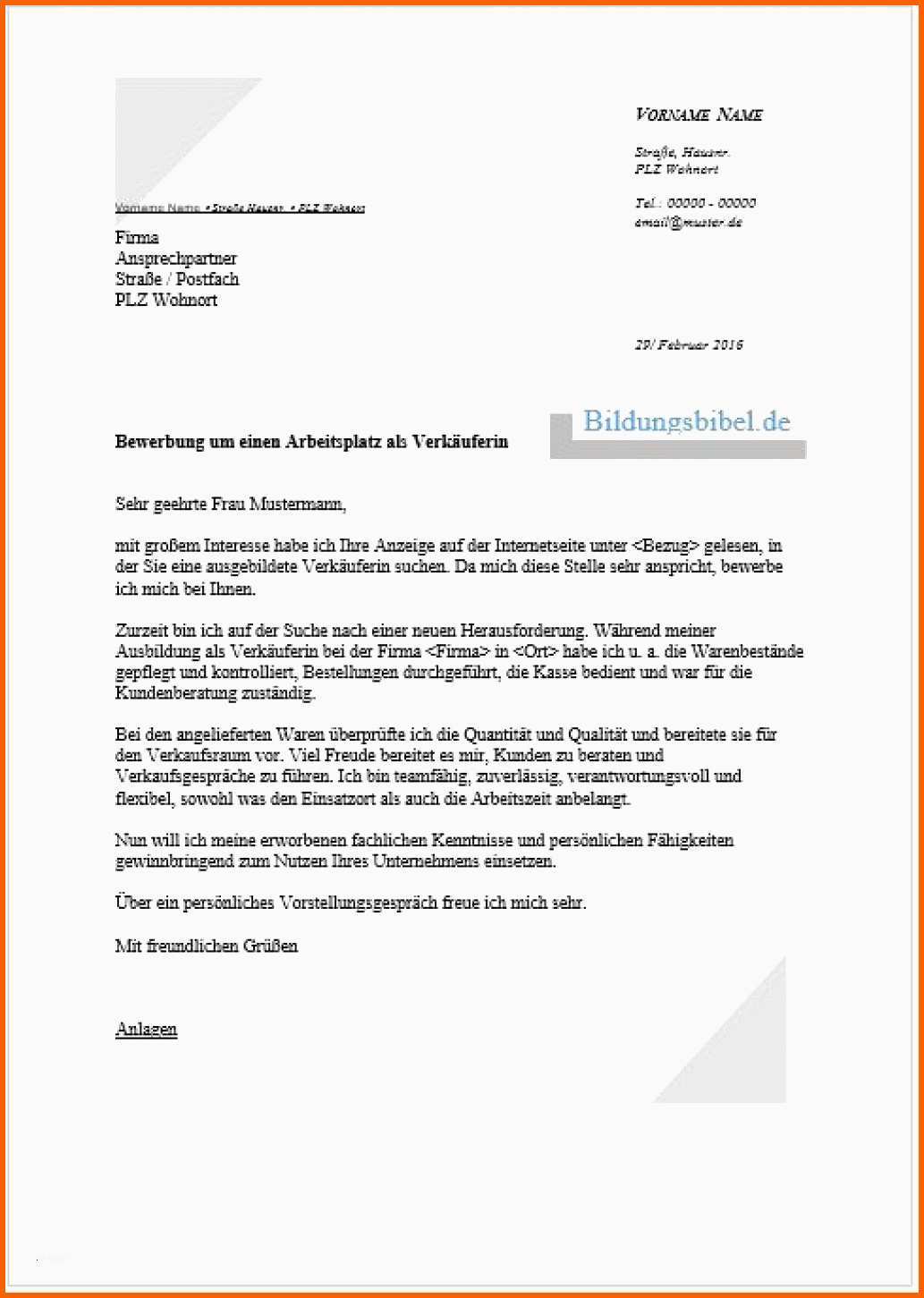 Hervorragend Anschreiben Bewerbung Bürokauffrau Muster Sammlungen Von