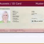 Hervorragend Ausweis Erstellen Line Kostenlos Ausweis Vorlagen Zum
