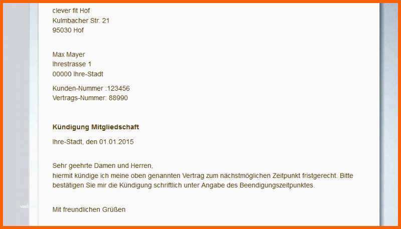 Hervorragend Bausparvertrag Kündigen Vorlage Gut Kündigung Bahncard 50