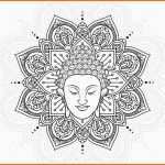 Hervorragend Buddha Head and Lotus Mandala Download Free Vector Art