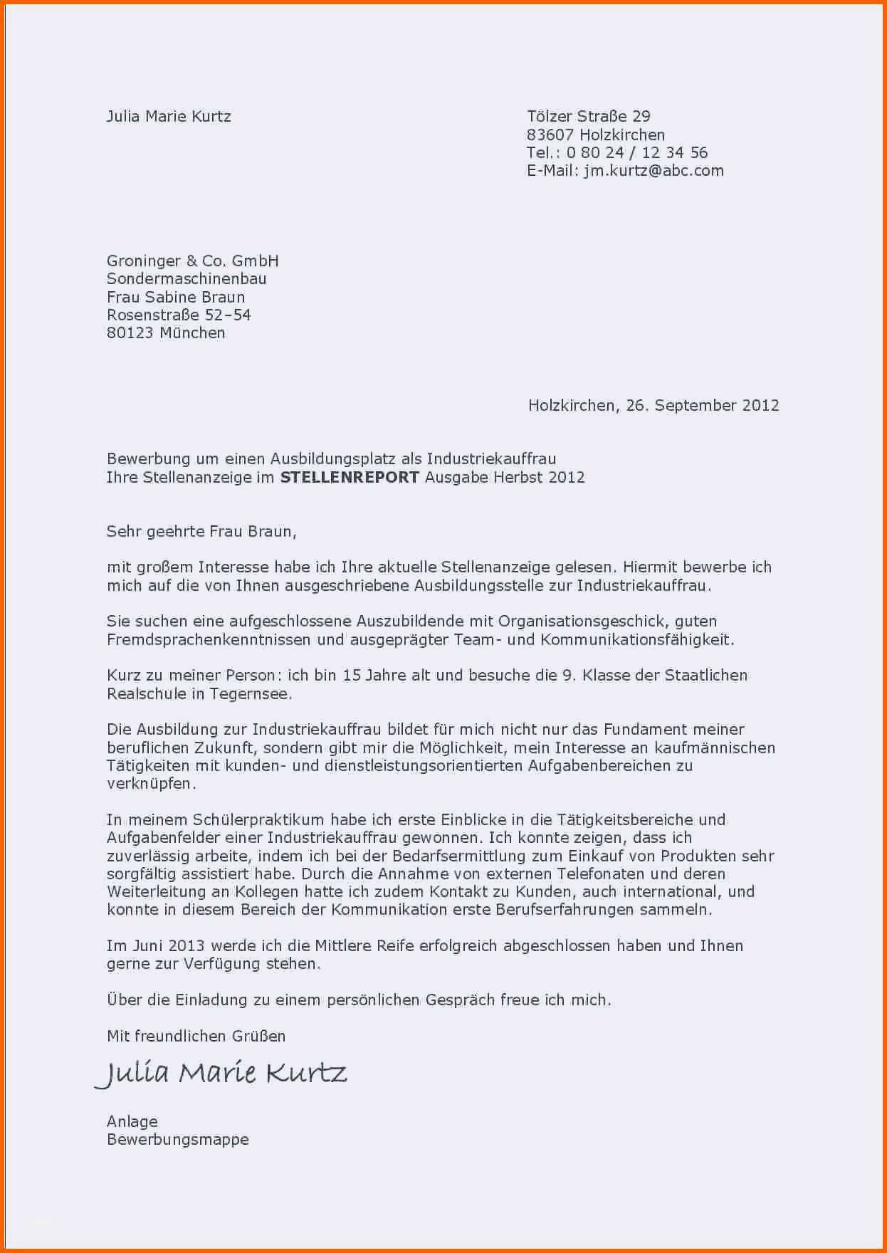 Hervorragend Deckblatt Bewerbung Um Praktikum