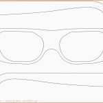 Hervorragend Eine Brille Basteln Vorlage &amp; Anleitung