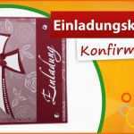Hervorragend Einladungskarten Konfirmation Einladungskarten