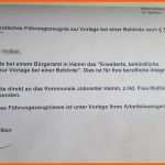 Hervorragend Führungszeugnis Zur Vorlage Bei Einer Behörde – Kostenlos
