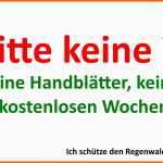 Hervorragend Hilft Ein "bitte Keine Werbung" Aufkleber Der Umwelt