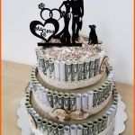 Hervorragend Hochzeitstorte Aus Geldscheinen Basteln
