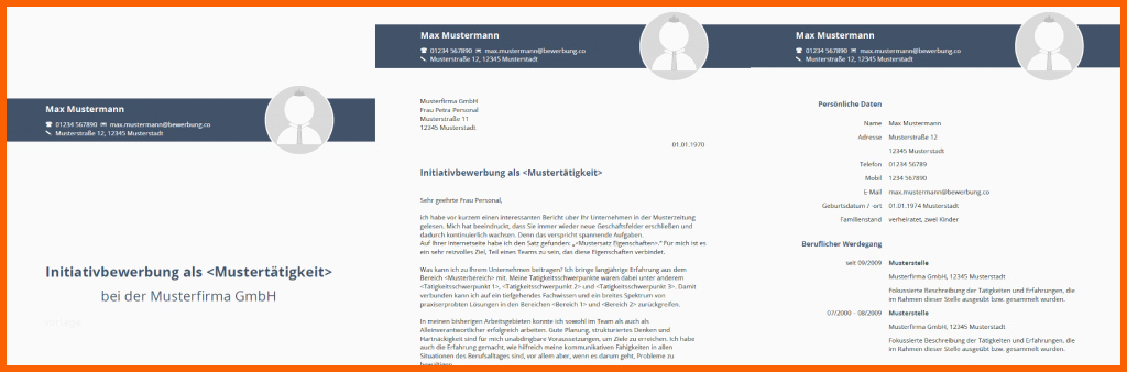 Hervorragend Initiativbewerbung Muster & Vorlagen Inkl Anschreiben