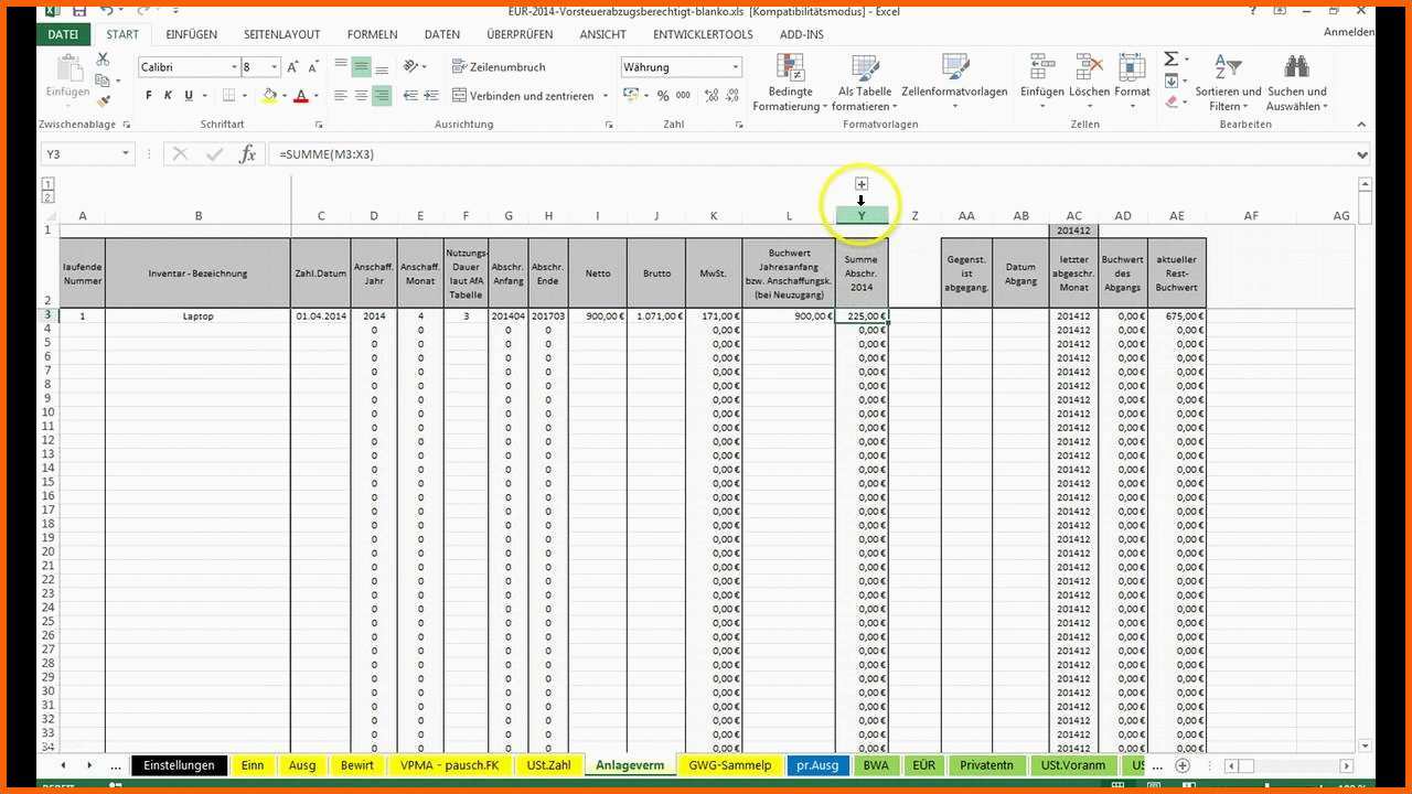 Hervorragend Inventarliste Vorlage Gratis Schon Kostenlos Excel
