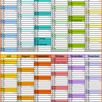 Hervorragend Kalender 2016 In Excel Zum Ausdrucken 16 Vorlagen