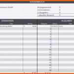 Hervorragend Kassenbuch Vorlage Excel