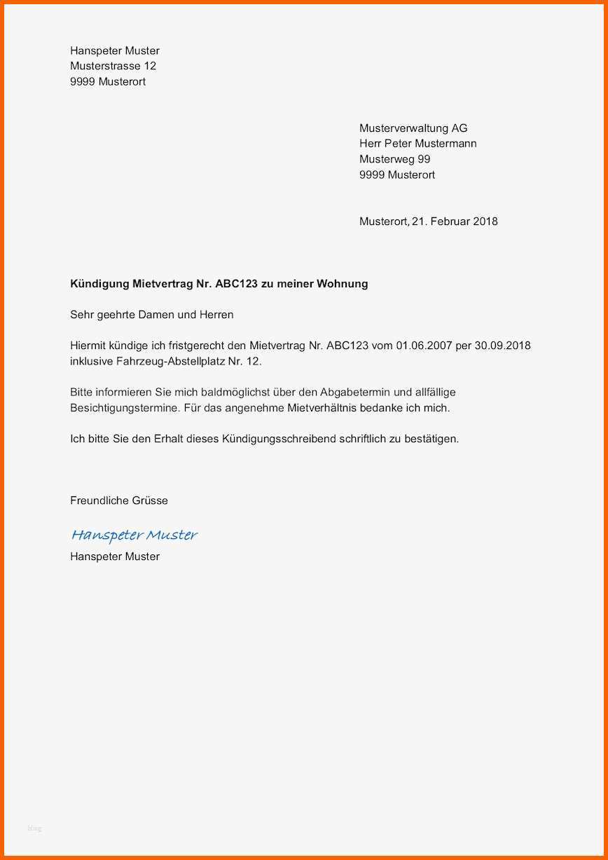 Hervorragend Kundigung Arbeitsvertrag Muster Word Kündigung Vorlage