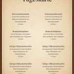 Hervorragend Menkarte Vorlage Speisekarte Word Kostenlos Muster