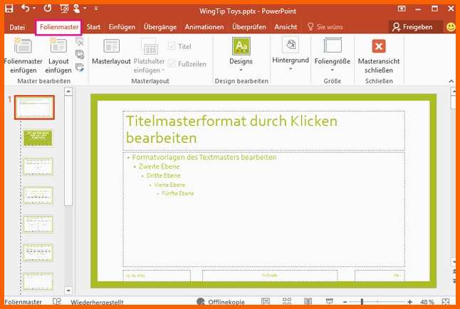 Hervorragend Powerpoint Präsentation In Neue Vorlage Kopieren Kopieren