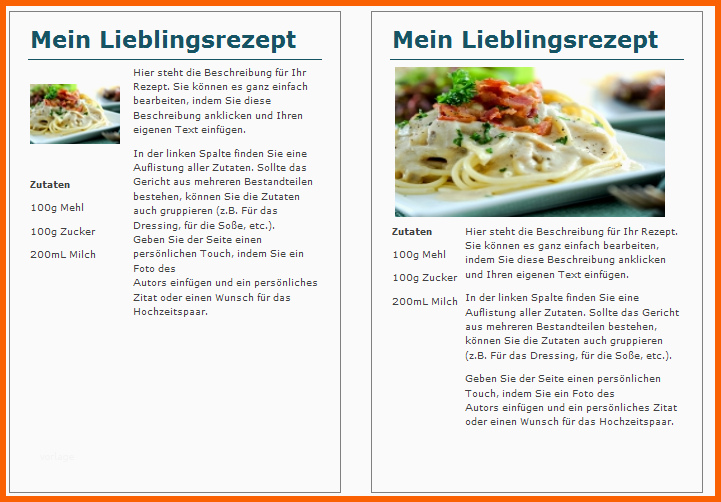 Hervorragend Schritt Für Schritt Kochbuch Selbst Gestalten Epubli