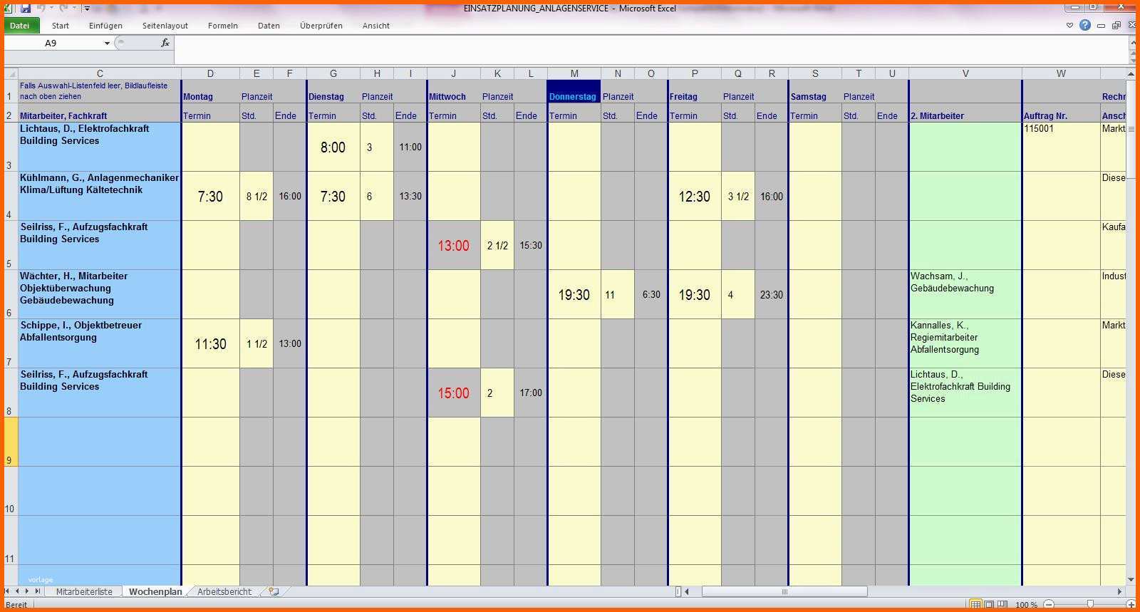 Hervorragend Vertriebscontrolling Excel Vorlage – De Excel
