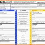 Hervorragend Vorlage Unfallbericht Download Chip