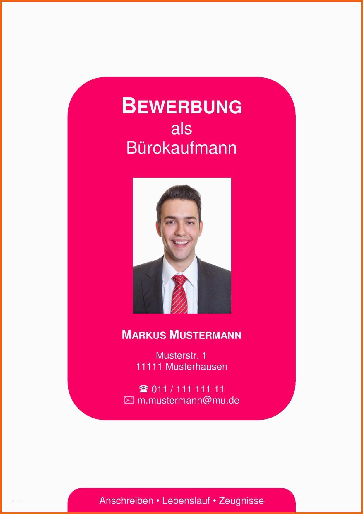 Ideal 13 Bewerbung Deckblatt Vorlage Kostenlos