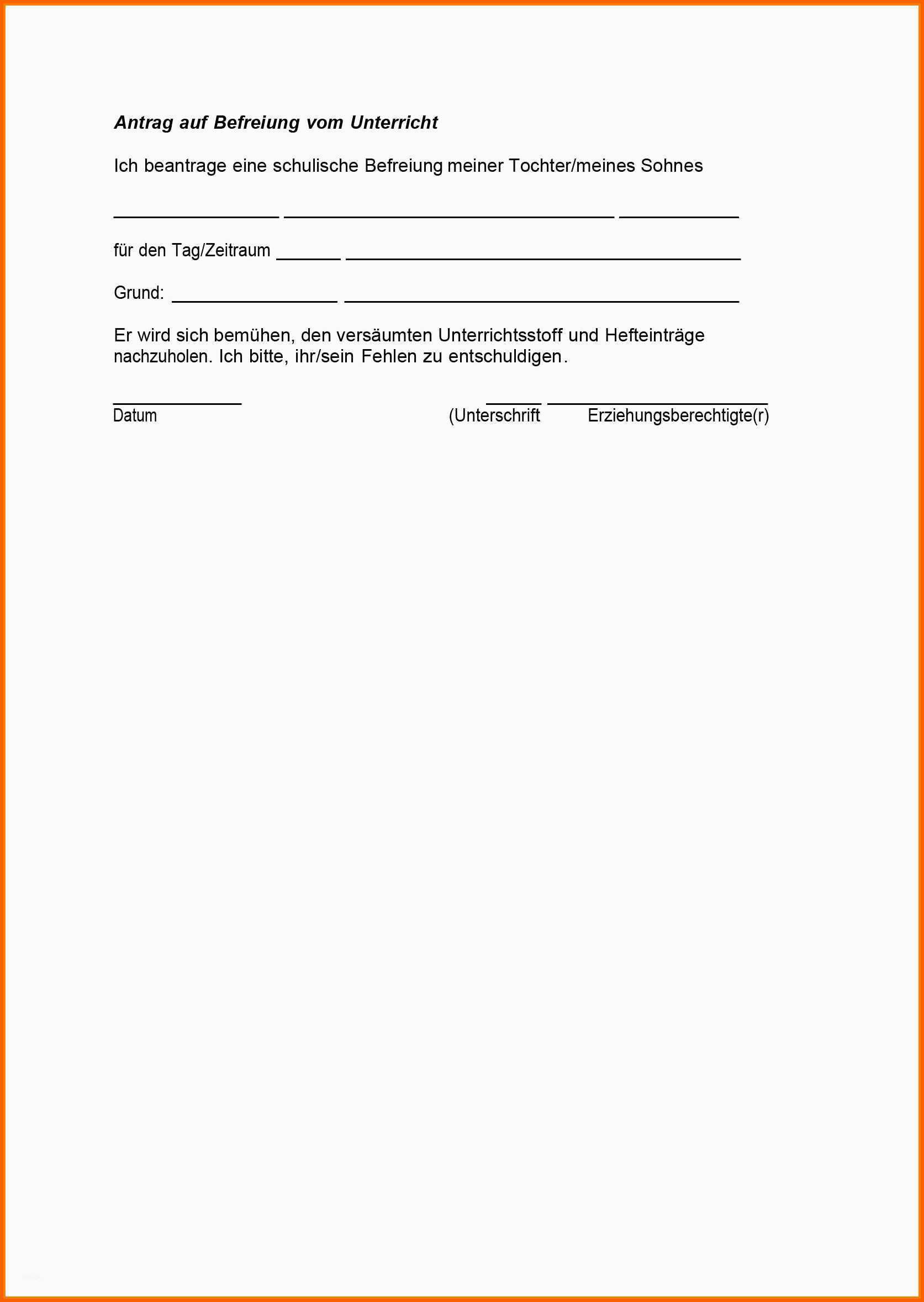 Ideal 14 Entschuldigung Schreiben Schule