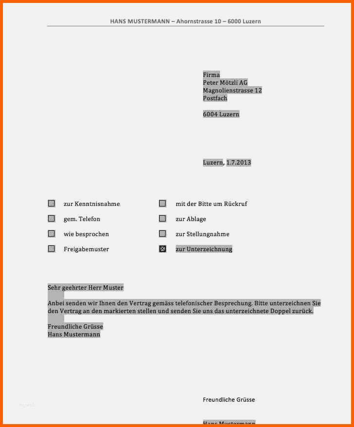 Ideal 15 Kurzmitteilung Vorlage Kostenlos Word