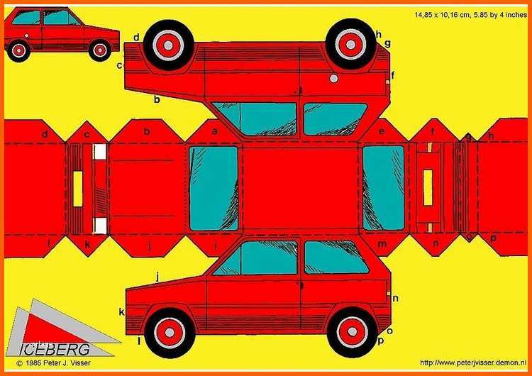 Ideal Basteln Auto Basteln Für Kinder 3414
