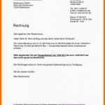 Ideal Brilliant Anschreiben Rechnung Versenden Privatrechnung