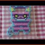Ideal Bügelperlen Vorlage Cute Series 9 Grinse Katze Perler