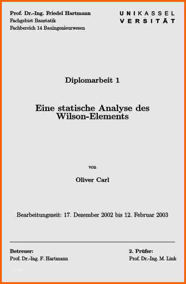 Ideal Deckblatt Projektarbeit Muster Reimbursement format