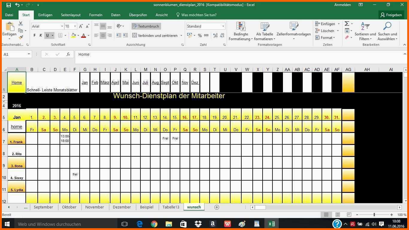 Ideal Dienstplan Vorlagen Kostenlos Download Bewundernswert