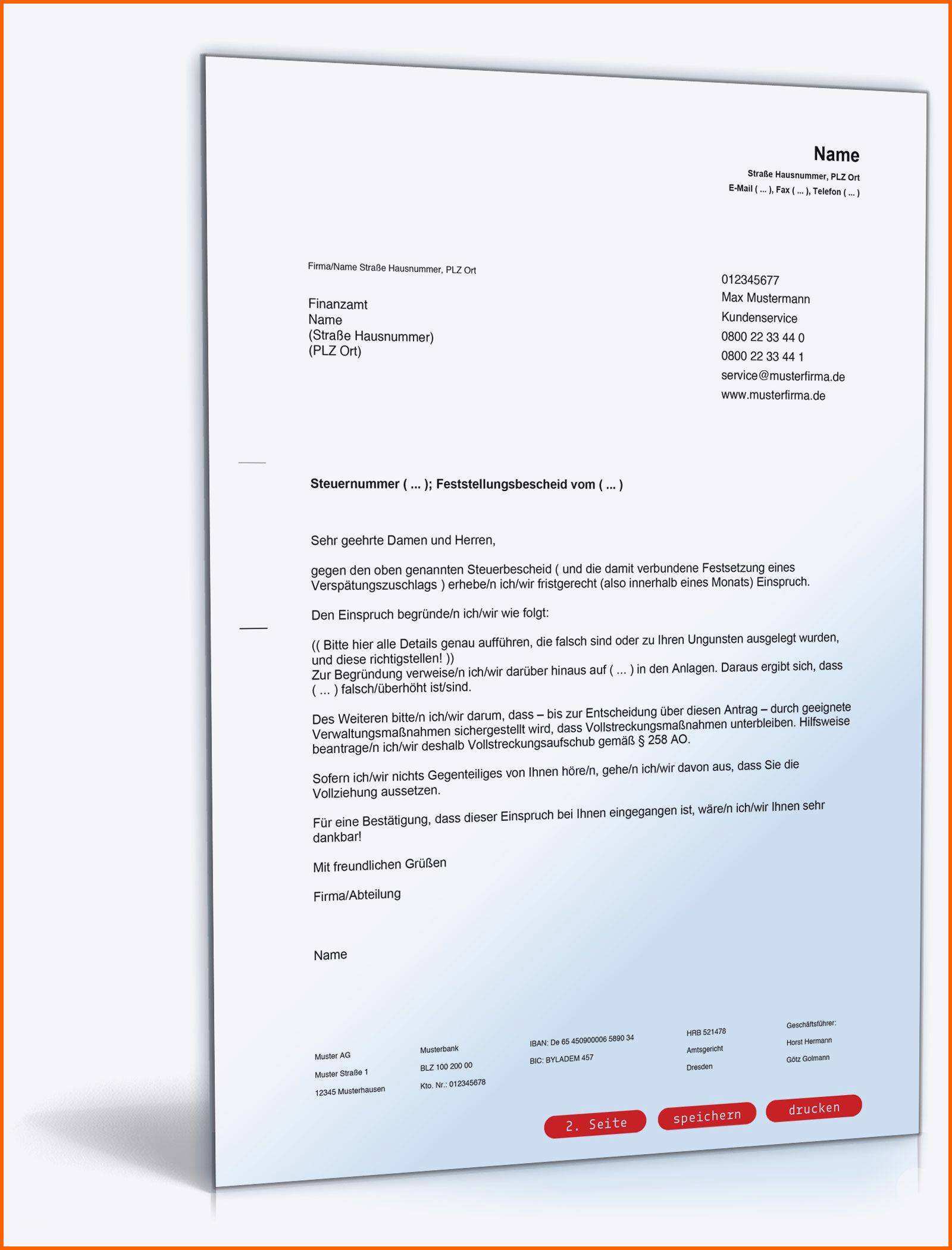 Ideal Einspruch Bussgeldbescheid Vorlage