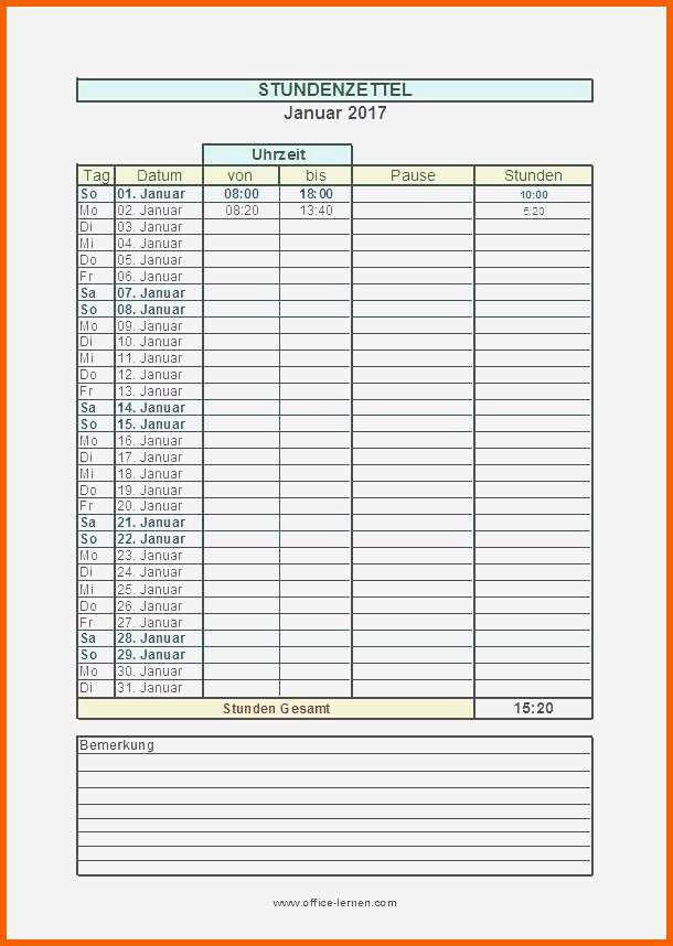 Ideal Excel Vorlage Zeiterfassung Neu Bestellformular Vorlage