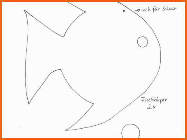 fisch vorlage zum ausschneiden