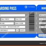 Ideal Flugticket Boarding Pass Tickets Vorlage isoliert Auf