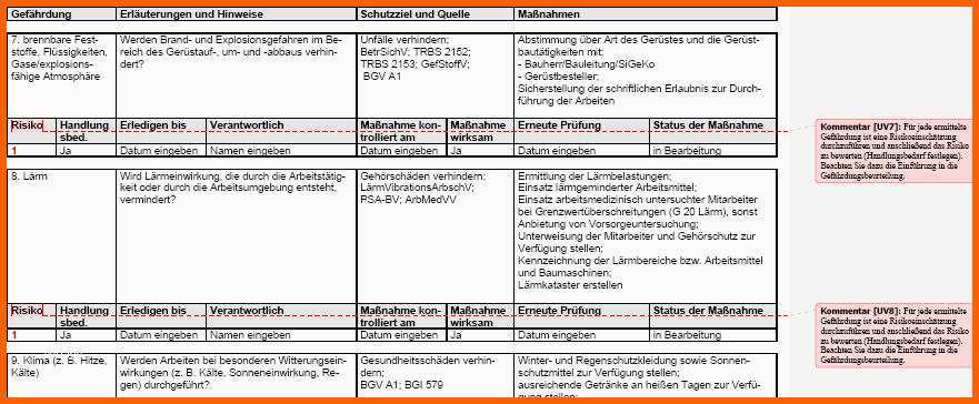 Ideal Gefährdungsbeurteilung Gerüste Und Fahrbare Arbeitsbühnen