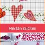 Ideal Girlande Aus Herzen Sticken Entdecke Zahlreiche