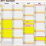 Ideal Kalender 2017 Sachsen Ferien Feiertage Word Vorlagen