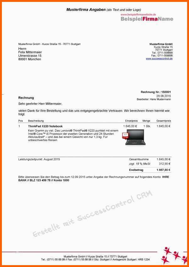 Ideal Konto Kleingewerbe Probe 15 Privatverkauf Rechnung Vorlage